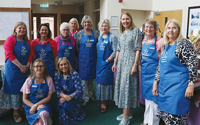 Jubilee Afternoon Tea raises nearly £2,000 for Yorkshire Cancer Research report....as featured in The Easingwold Advertiser & Weekly News 2nd July 2022